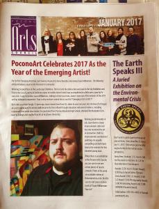 Jason Williamson Is Featured In Pocono Arts Councils Magazine