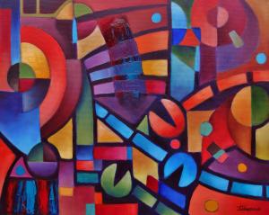 Painter Jason Williamson Has Added A New Abstract Oil Painting